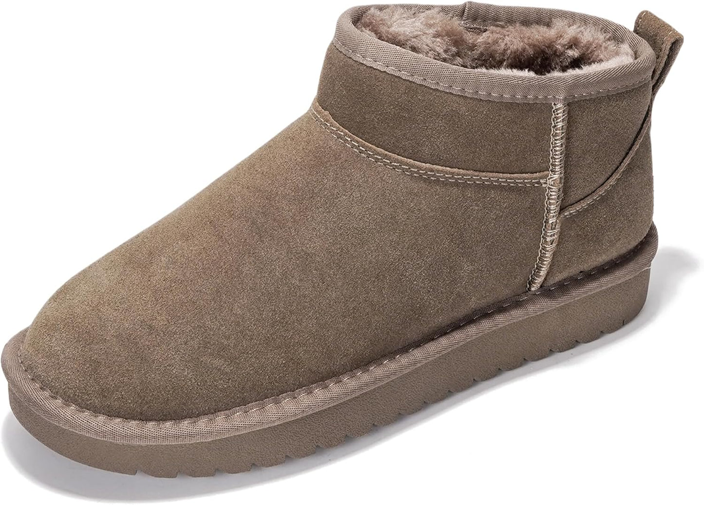 Project Cloud 100% Genuine Leather Ankle Boots for Women - Water Resistant with Memory Foam Insole Winter Boots for Women - Trending Shoes & Comfortable Women's Ankle Boots (Hippy)