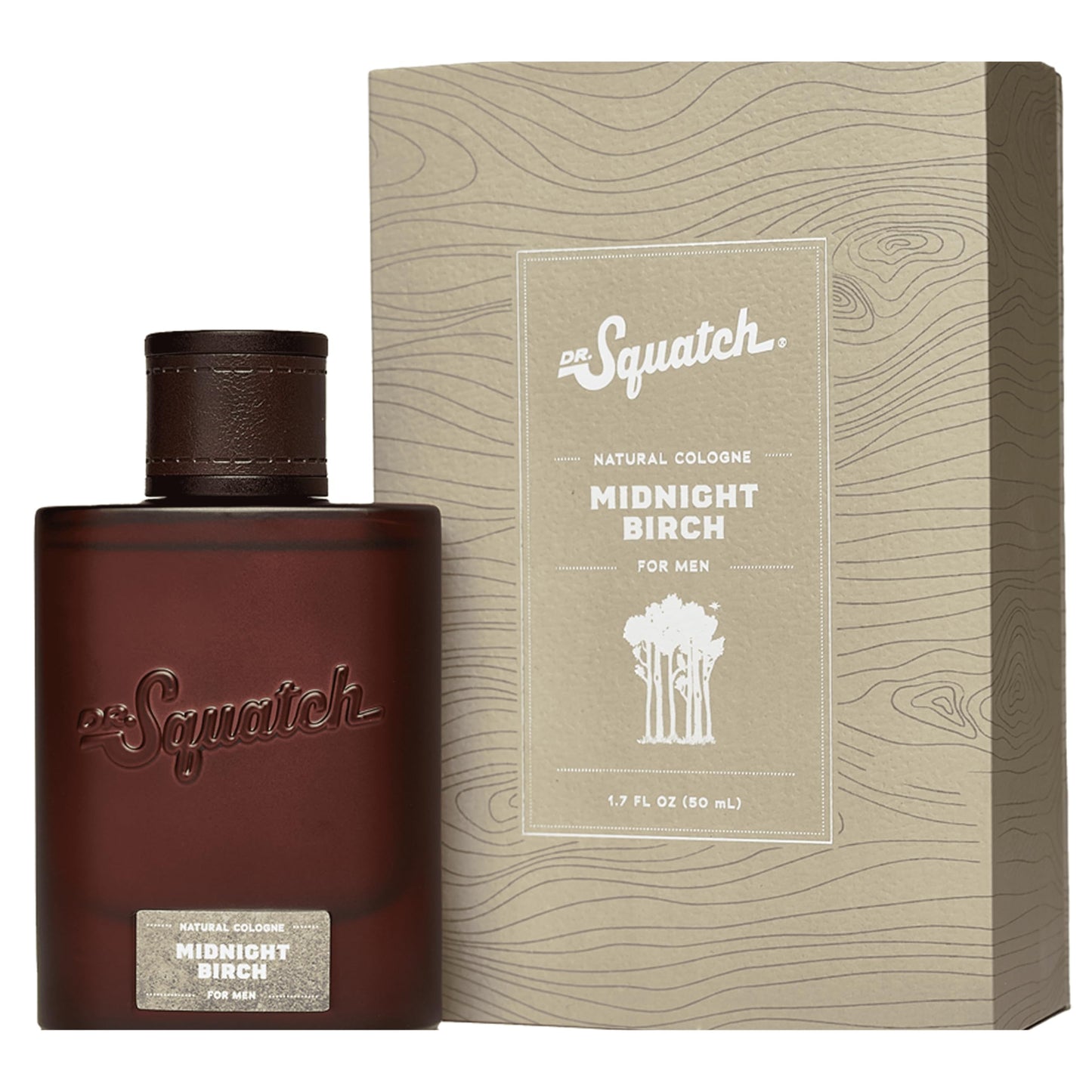 Dr. Squatch Natural Cologne for Men - Bergamot, Lavender, and Vanilla Fragrance Inspired by Coconut Castaway - Sustainably-Sourced Ingredients - Castaway Cove Cologne (1.7 fl oz)