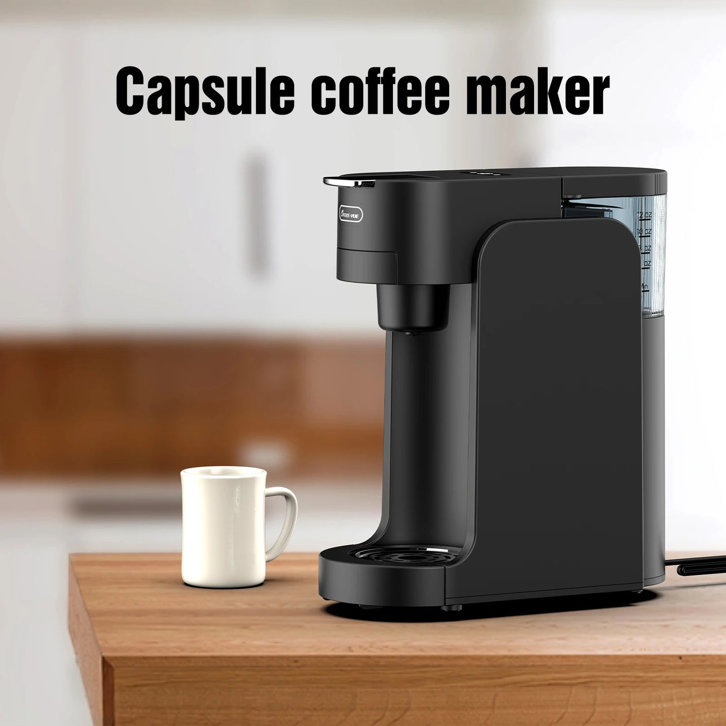Mini Multiple K-Cup Capsule Coffee Machine Pod Ground Coffee Cafetera Maker Coffee Brewer Instant Automatic Coffee Machine