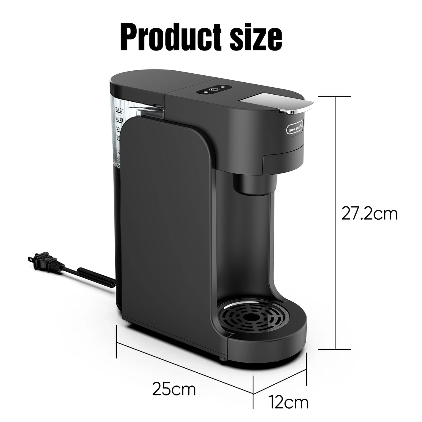 Mini Multiple K-Cup Capsule Coffee Machine Pod Ground Coffee Cafetera Maker Coffee Brewer Instant Automatic Coffee Machine