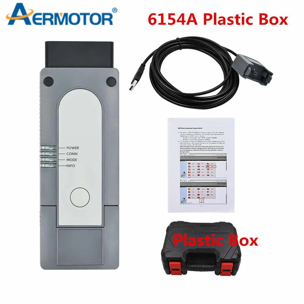 2025 VNCI6154 OD1S 25.0.1 Support CAN FD DoIP Protocol Original Driver Cover All Models 6154 OBD2 Diagnostic Tools ForAUDI ForVW