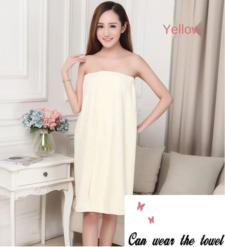 Women Bath Towels for Adults Bath Robe Bathrobe Body Spa Wrap Towel Gown Bathroom Accessories Sets