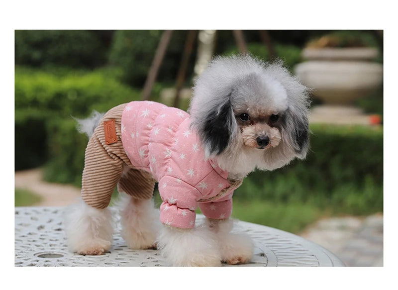 Warm Pet Clothing For Dog Clothes For Small Dog Coat Jacket Puppy Winter Pet Clothes For Dogs Costume Vest Apparel Teddy