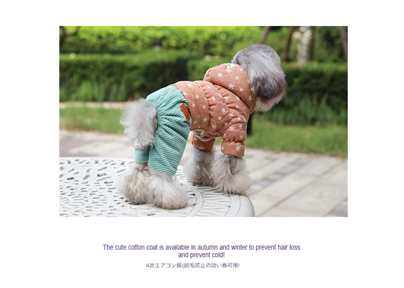Warm Pet Clothing For Dog Clothes For Small Dog Coat Jacket Puppy Winter Pet Clothes For Dogs Costume Vest Apparel Teddy