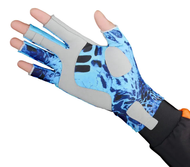 KastKing Fishing Gloves SPF 50 Sun Men Hands Protection Gloves Breathable Outdoor Sportswear Gloves Carp Fishing Apparel Pesca