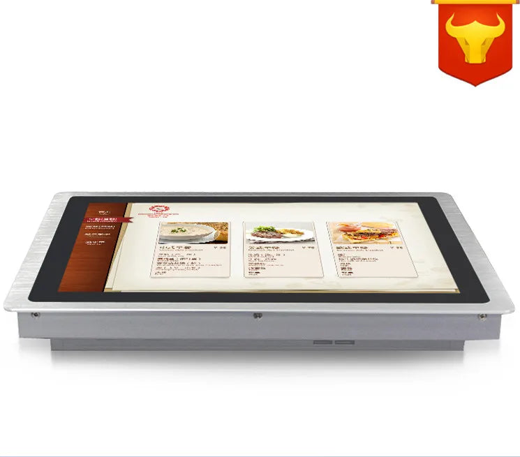 New Model Embedded PC All in One Computer with high temperature 5 wire Gtouch industrial embedded 4: 3 2COM LPT 4G RAM 32G SSD