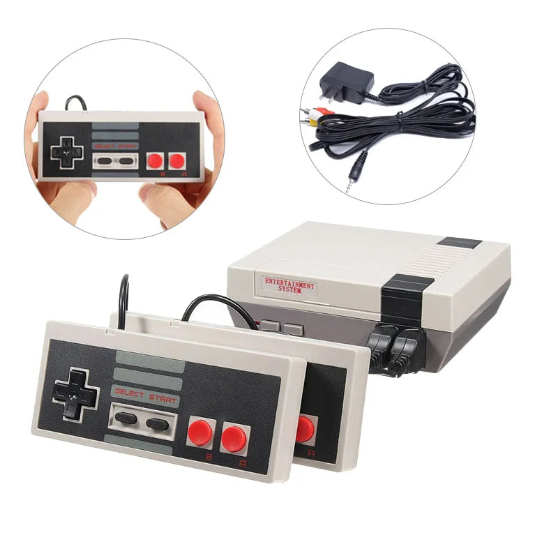 Video Game Console 8-bit Game Console  For FC Red and White Machine Built-in 620 Games