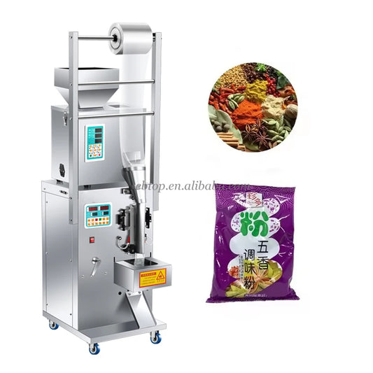 New Multi-function Small Sachets Spice Powder Grain Filling Weight Packing Machine Tea Bag Coffee Automatic Packaging Machine