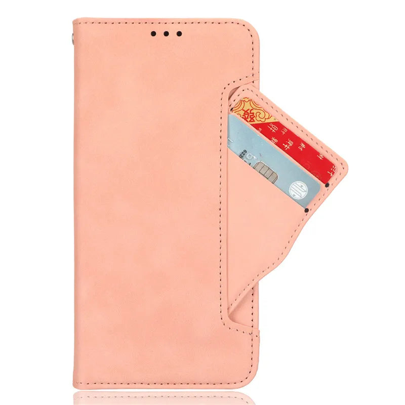Multiple Card Slots Wallet Leather Phone Case for OPPO Realme C67 4G