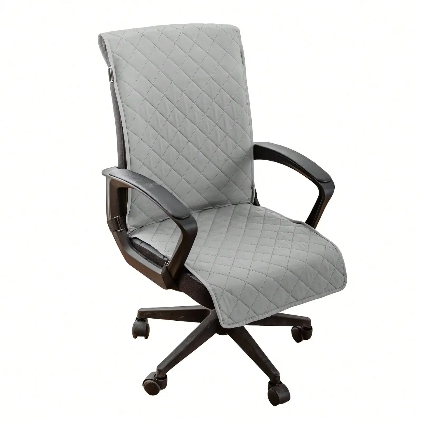 1pc Waterproof,Oil-Proof And Dust-Proof Chair Covers For Office Chairs,All-Season Universal Diamond-Grid Chair Cushions