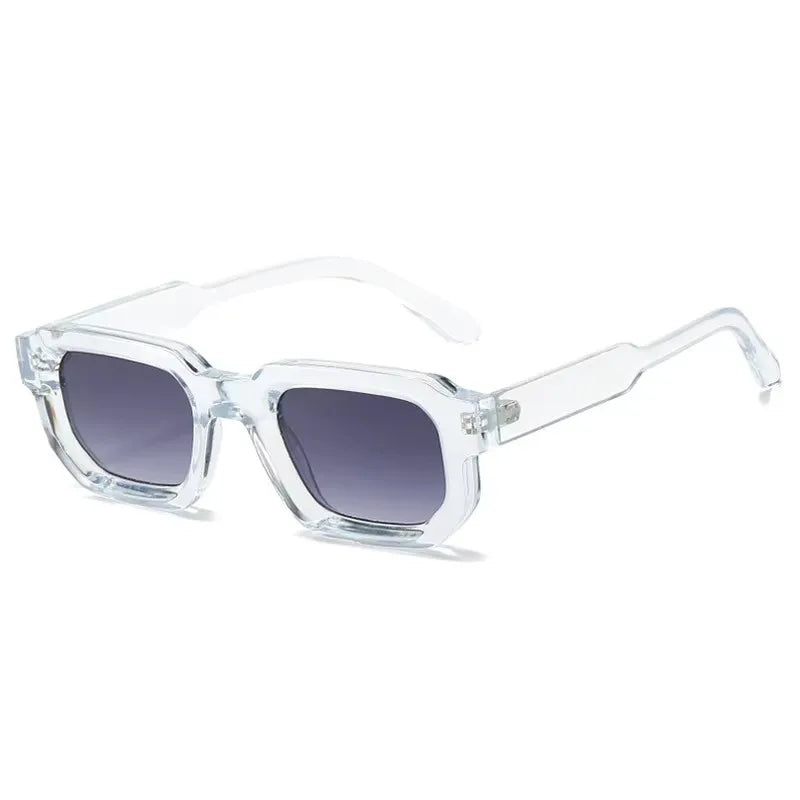 SO&EI Fashion Women Square Sunglasses Retro Punk Trending Shades UV400