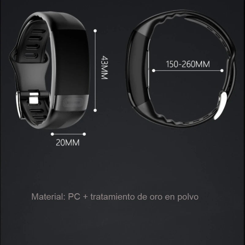 Elderly Smart Bracelet Health Tracker ECG Blood Pressure Body Temperature Waterproof Multi Functional Bracelets Suitable Android