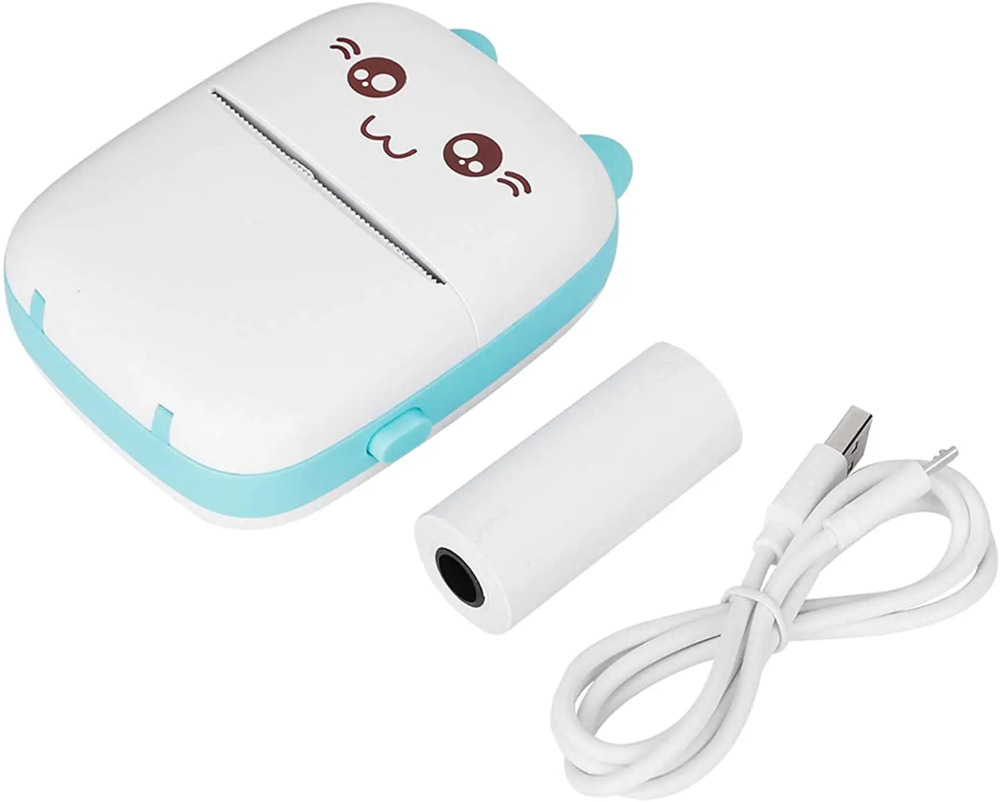 Portable Thermal Printer MINI Wirelessly BT 203dpi Photo Label Memo Wrong Question Printing With USB Cable Imprimante Portable