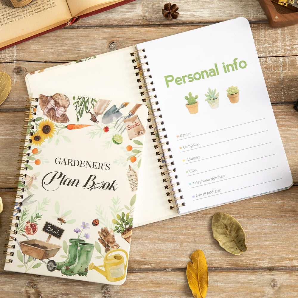 88 Pages A5 Gardening Planner Plant Care Journal With Checklists Layout Design Tips Planting Sowing Guide Plant Care Tracker 