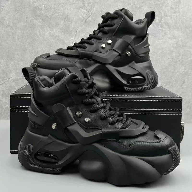 Shoes for Mens Fashion Casual Sports Men's Shoes High Quality Soft Sole Non Slip Comfort High-top Men Sneakers Zapatillas Hombre