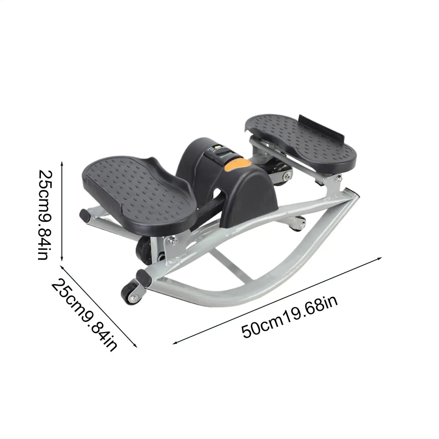 Rock Stepper Machine Legs Glutes Abs Workout Low-Shock Lateral Steppers For Home Apartment Dorm Office Gym Legs Abs Glutes Women