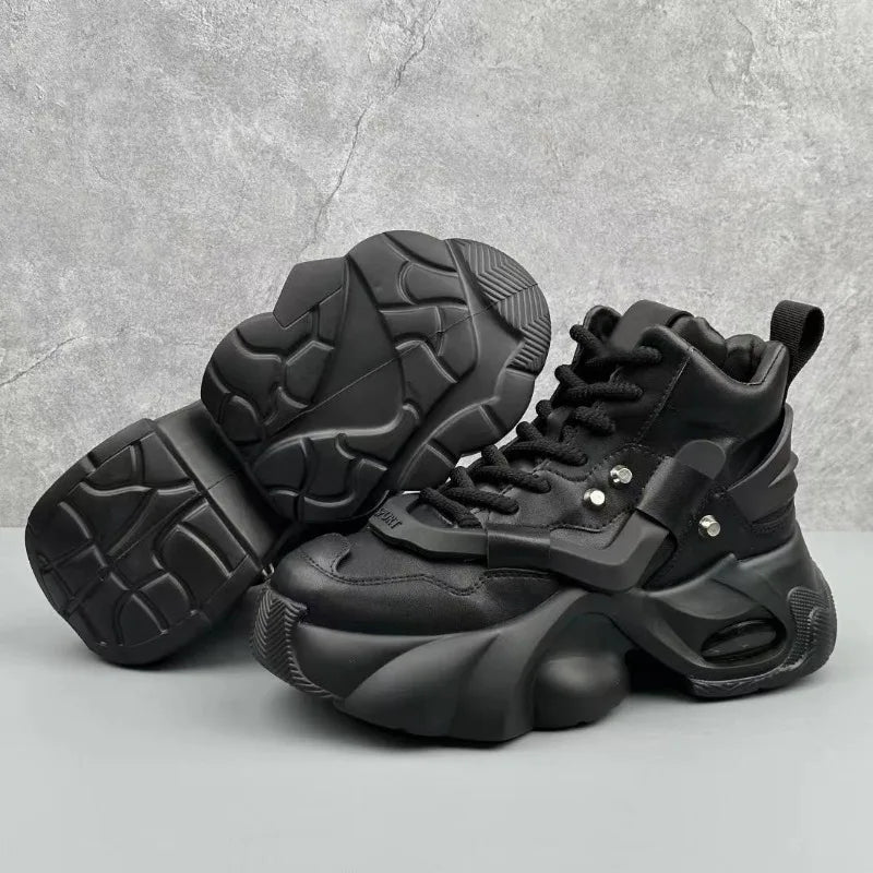 Shoes for Mens Fashion Casual Sports Men's Shoes High Quality Soft Sole Non Slip Comfort High-top Men Sneakers Zapatillas Hombre