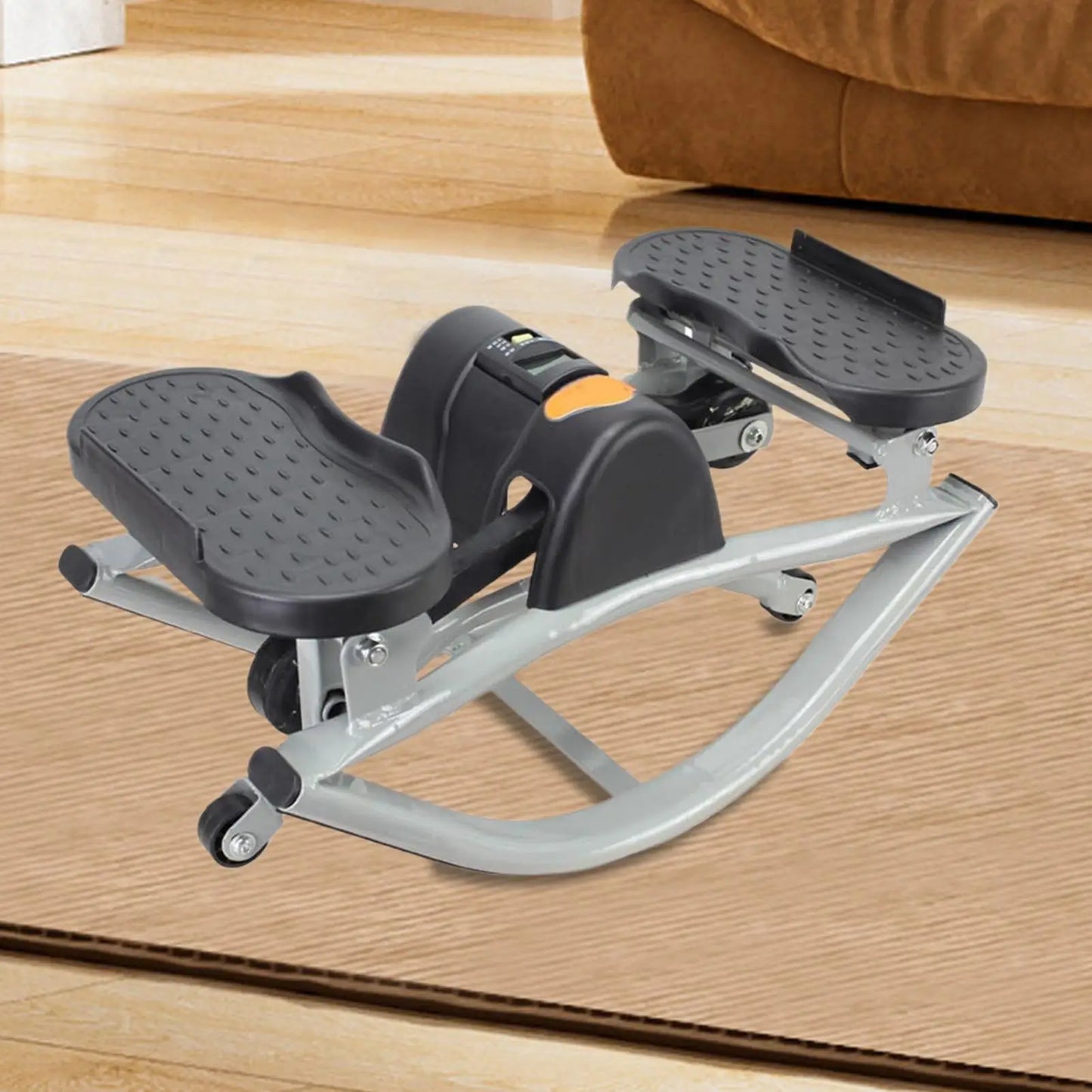 Rock Stepper Machine Legs Glutes Abs Workout Low-Shock Lateral Steppers For Home Apartment Dorm Office Gym Legs Abs Glutes Women