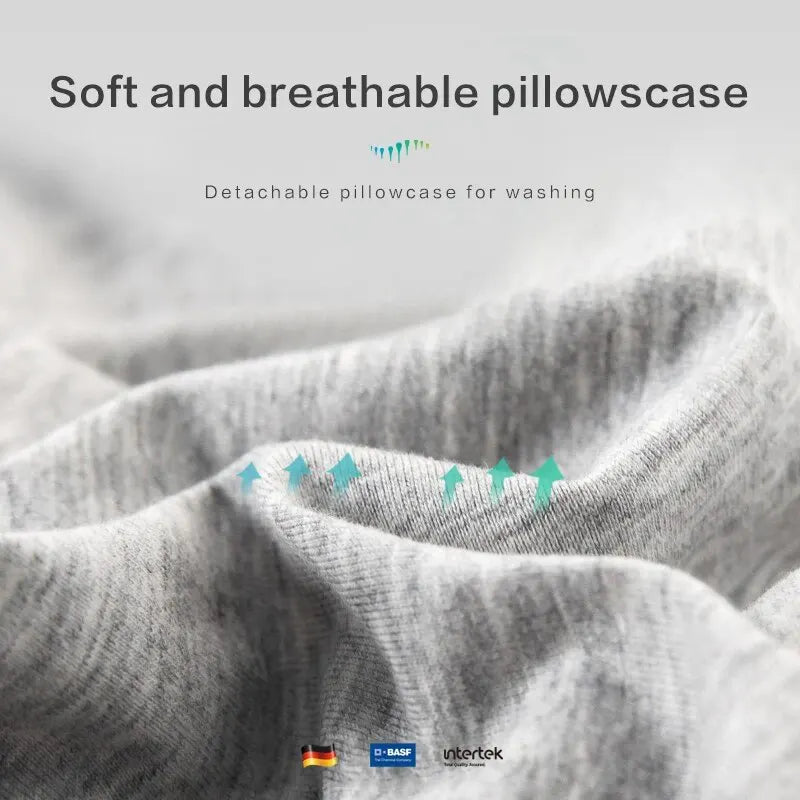 Orthopedic Memory Foam Pillow Neck Protection Slow Rebound Memory Pillow Wave Curve Shape Health Cervical Neck