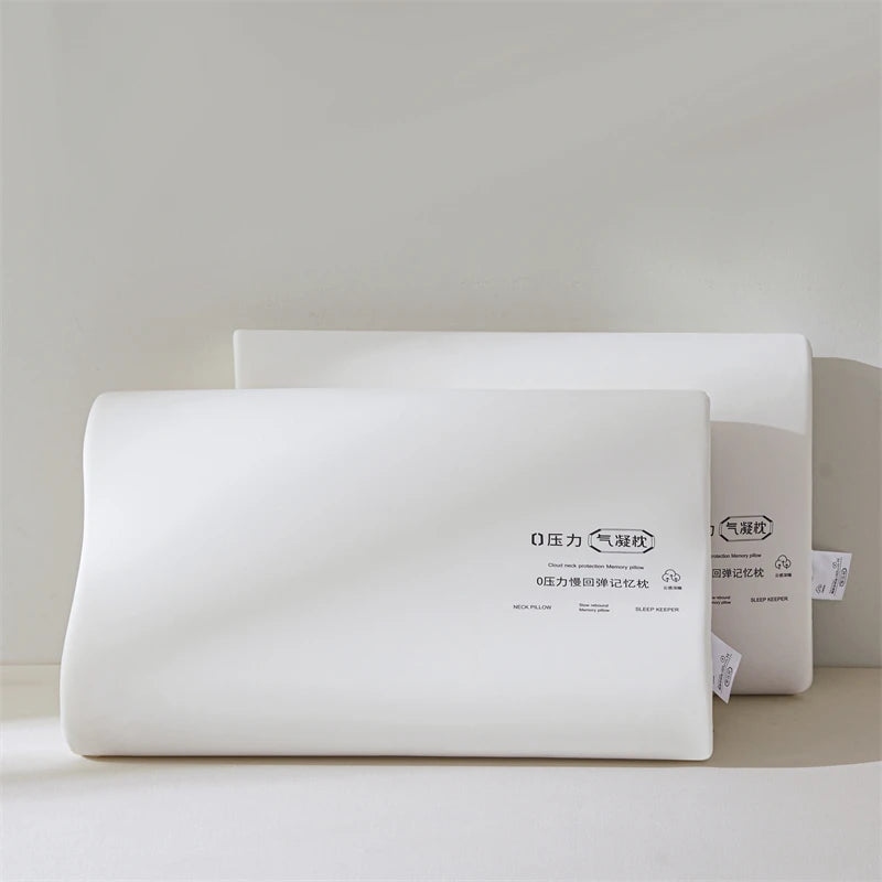 Memory Foam Pillow Slow Rebound Neck Support Deep Sleep Comforter Home Goods Pillow for Kids and Adults ，Single Pillow