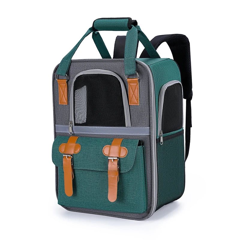 Portable Travel Pet Backpack , Dogs and Cats Travel Portable Back Bag, Large capacity, Pet Carrier Bag for Cats and Dogs,Portabl