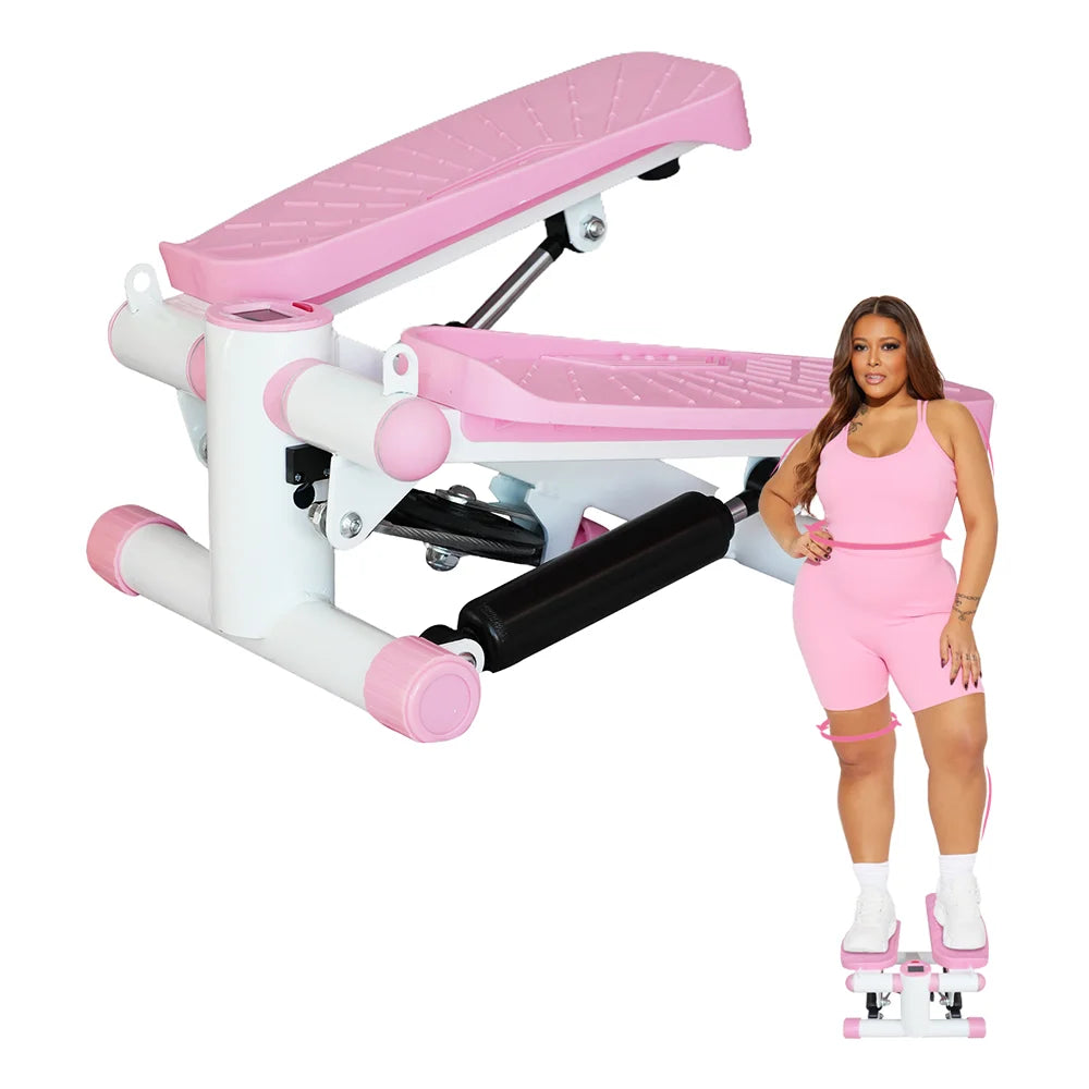 Mini Steppers for Exercise at Home, Stair Step Workout Machine, Full Body Cardio Equipment