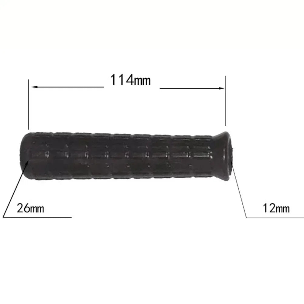 Wheelbarrow Rubber Handles Comfort Durable Grips Handlebar Non Slip Plastic Replacement Universal High Quality