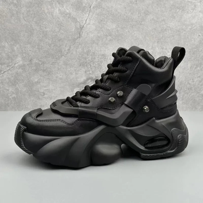 Shoes for Mens Fashion Casual Sports Men's Shoes High Quality Soft Sole Non Slip Comfort High-top Men Sneakers Zapatillas Hombre