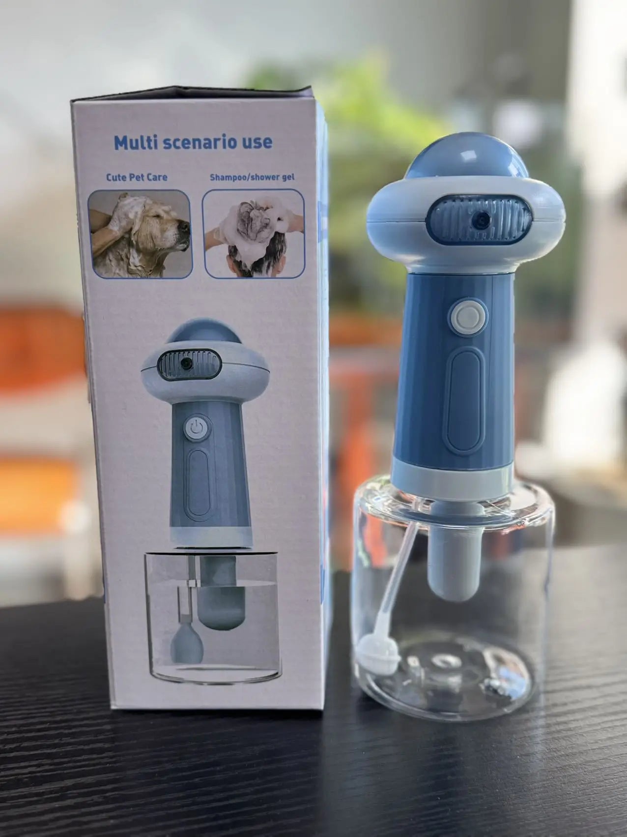 Pet Shower Gel Frother Bubble Machine Dog And Cat Shower Gel Frother Second-Generation Portable And Practical Gift Home Goods