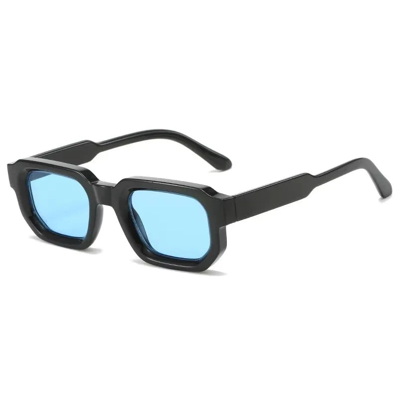 SO&EI Fashion Women Square Sunglasses Retro Punk Trending Shades UV400