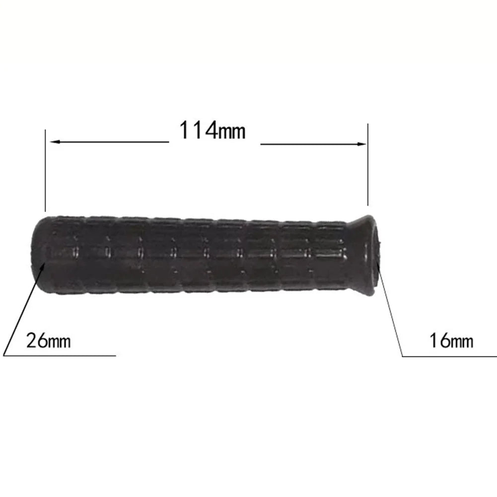 Wheelbarrow Rubber Handles Comfort Durable Grips Handlebar Non Slip Plastic Replacement Universal High Quality