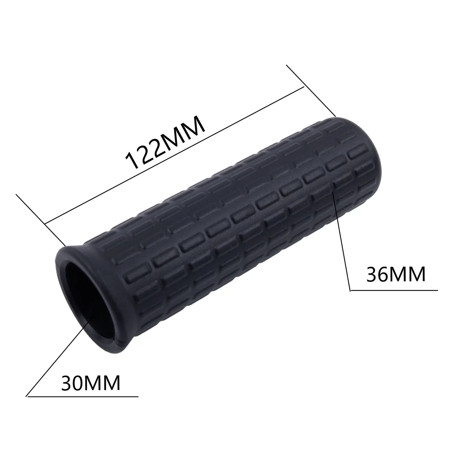 Wheelbarrow Rubber Handles Comfort Durable Grips Handlebar Non Slip Plastic Replacement Universal High Quality