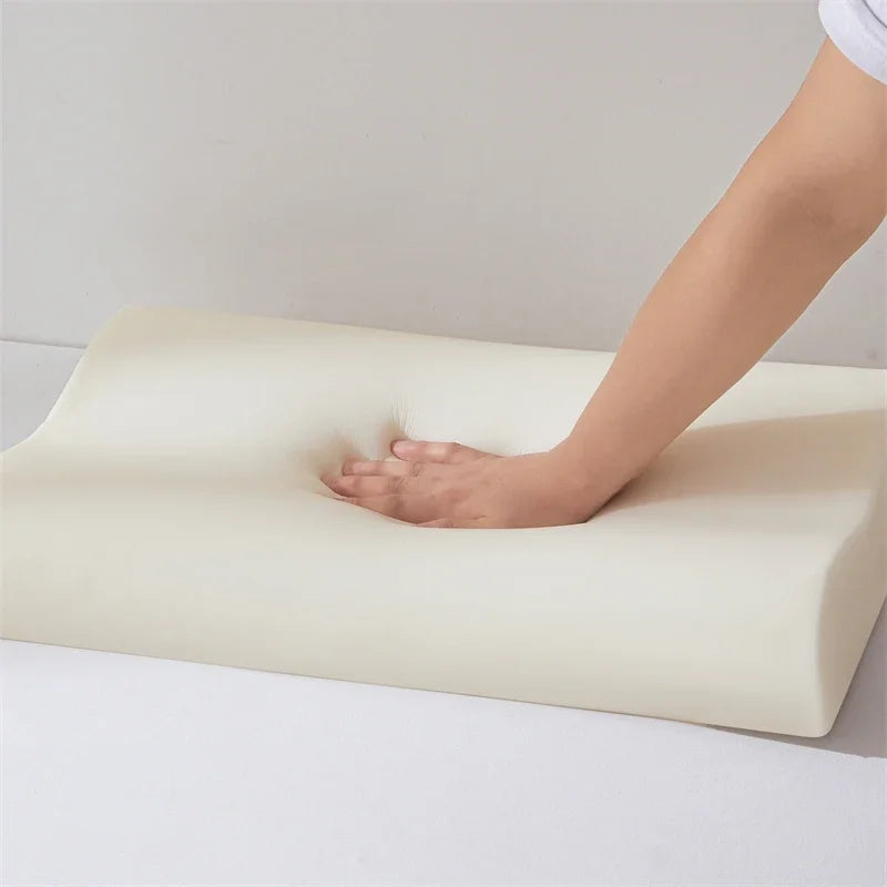 Memory Foam Pillow Slow Rebound Neck Support Deep Sleep Comforter Home Goods Pillow for Kids and Adults ，Single Pillow