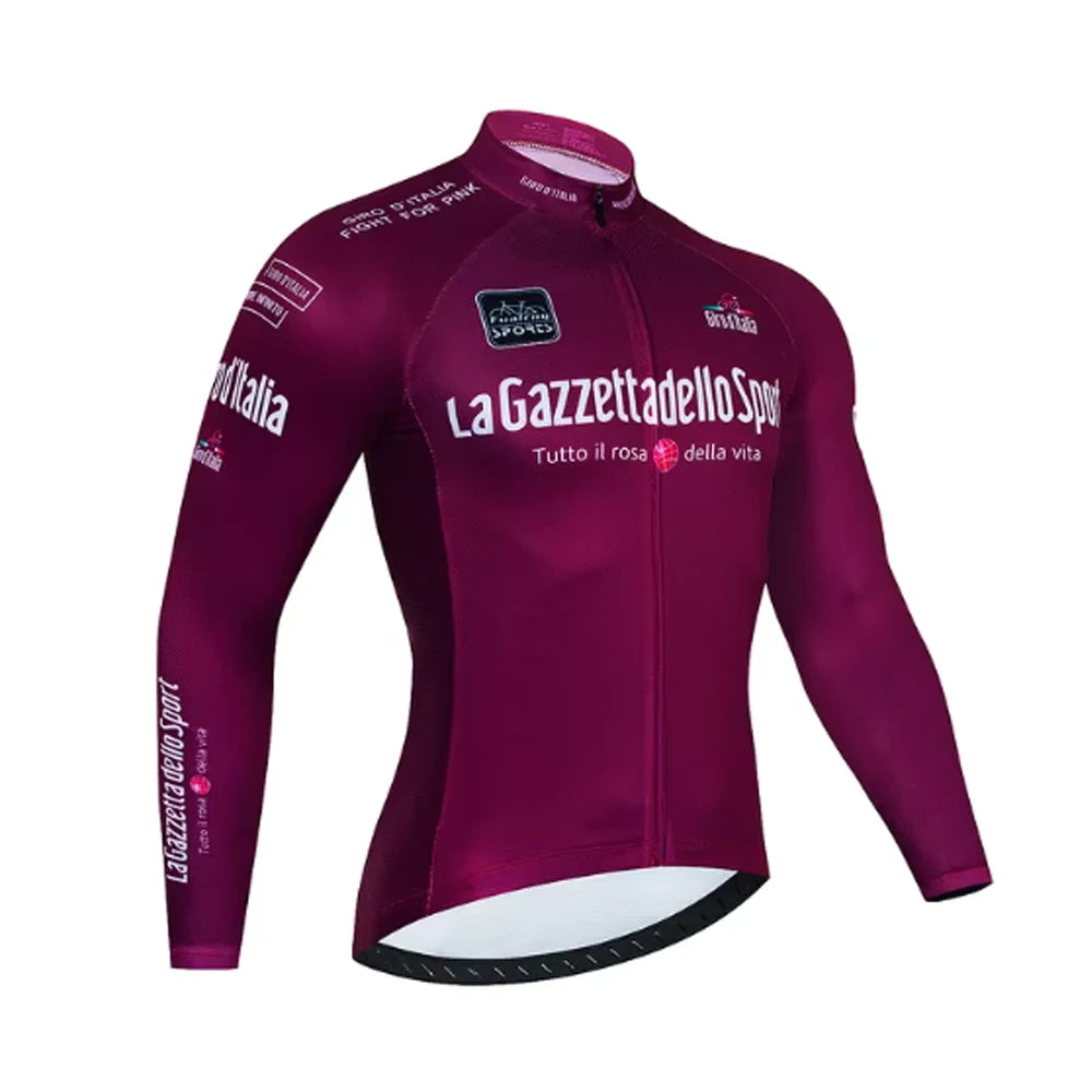 2025New Cycling Jersey Long Sleeve MTB Bicycle Clothing Men Bike Sportswear Sport Clothes Shirt Spring / Autumn Outdoor Team Top