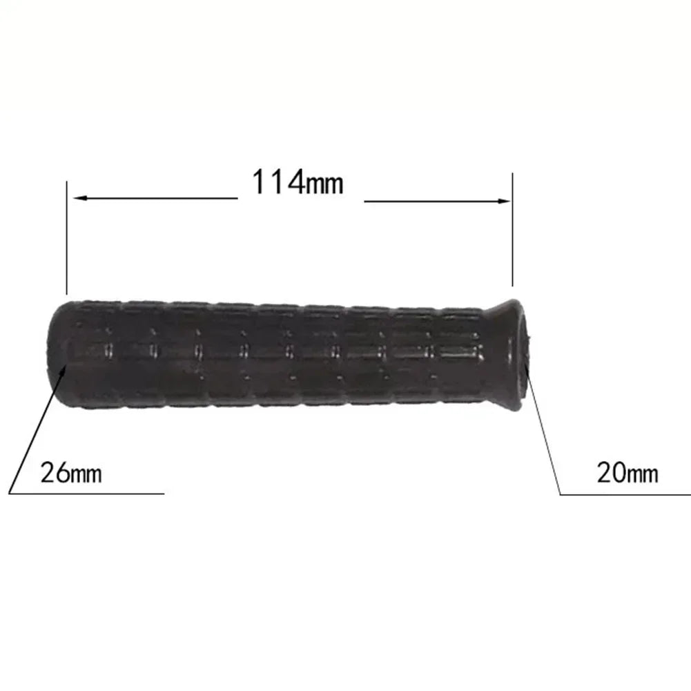 Wheelbarrow Rubber Handles Comfort Durable Grips Handlebar Non Slip Plastic Replacement Universal High Quality