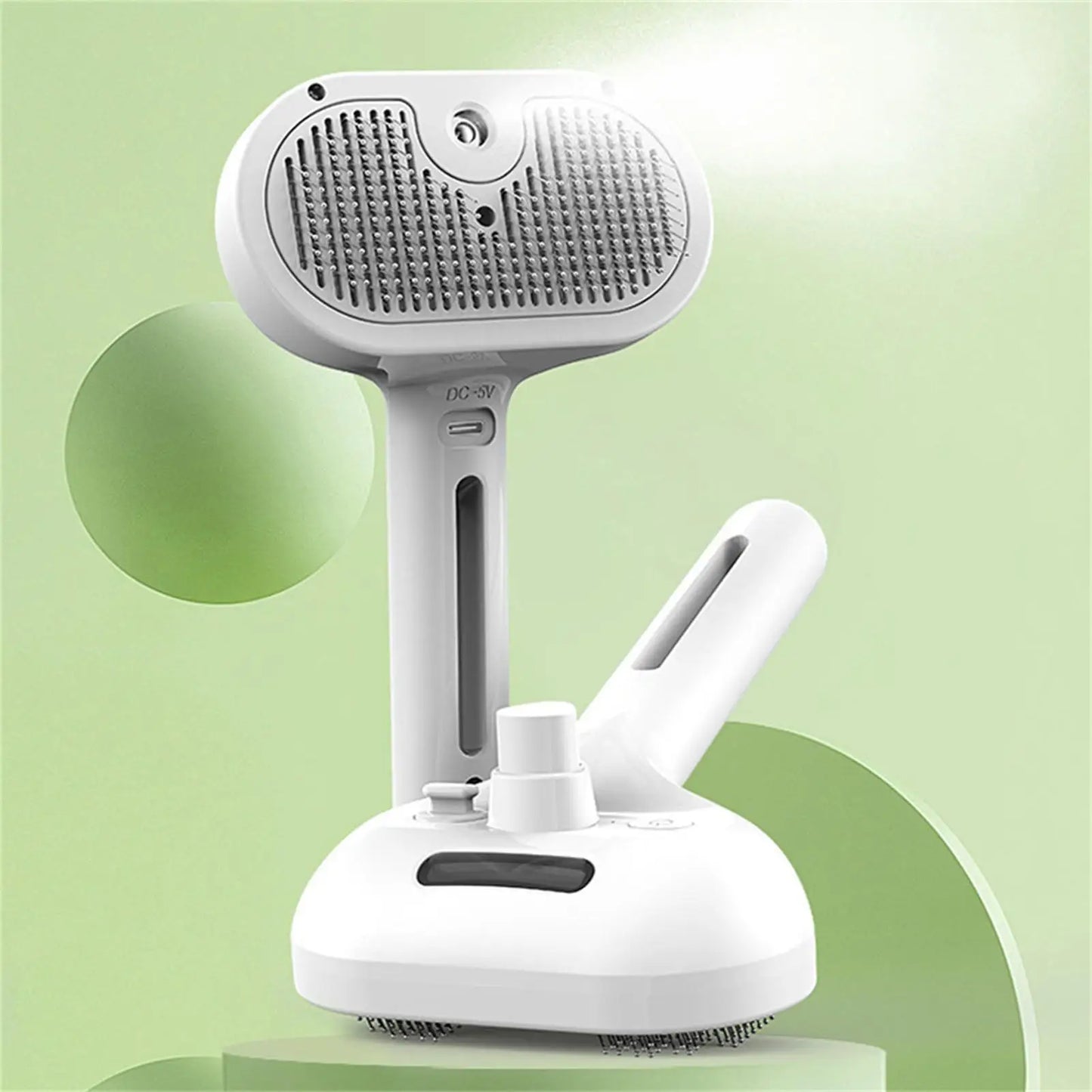 Dog Brush for Grooming Portable Pet Hair Removal Comb Electric Pet Spray Grooming Comb Cleaning Steam Brush Pet Supplies