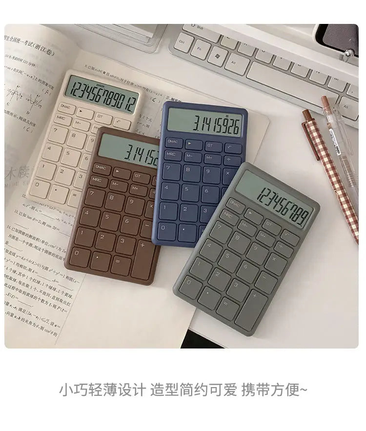 Beautiful Calculator Scientific Fashionable and Cute Calculators Mute Simple Administrative Financial Equipment Office Computer