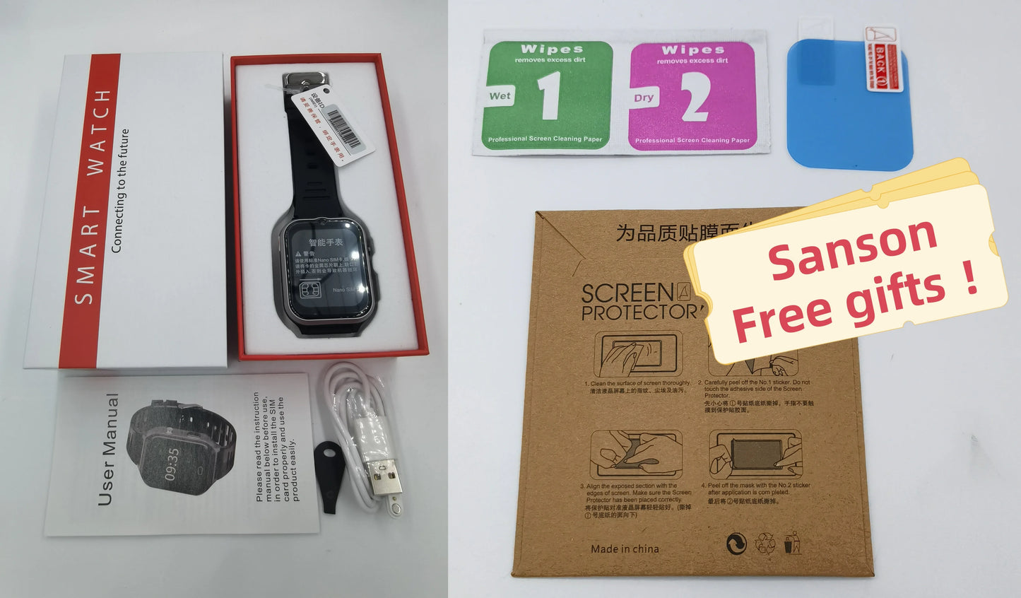 Smart Watch For Old People Elderly Smart Watch For Seniors Health Fall Detection Watch 4G Sim Card SOS Emergency Calls GPS GK8