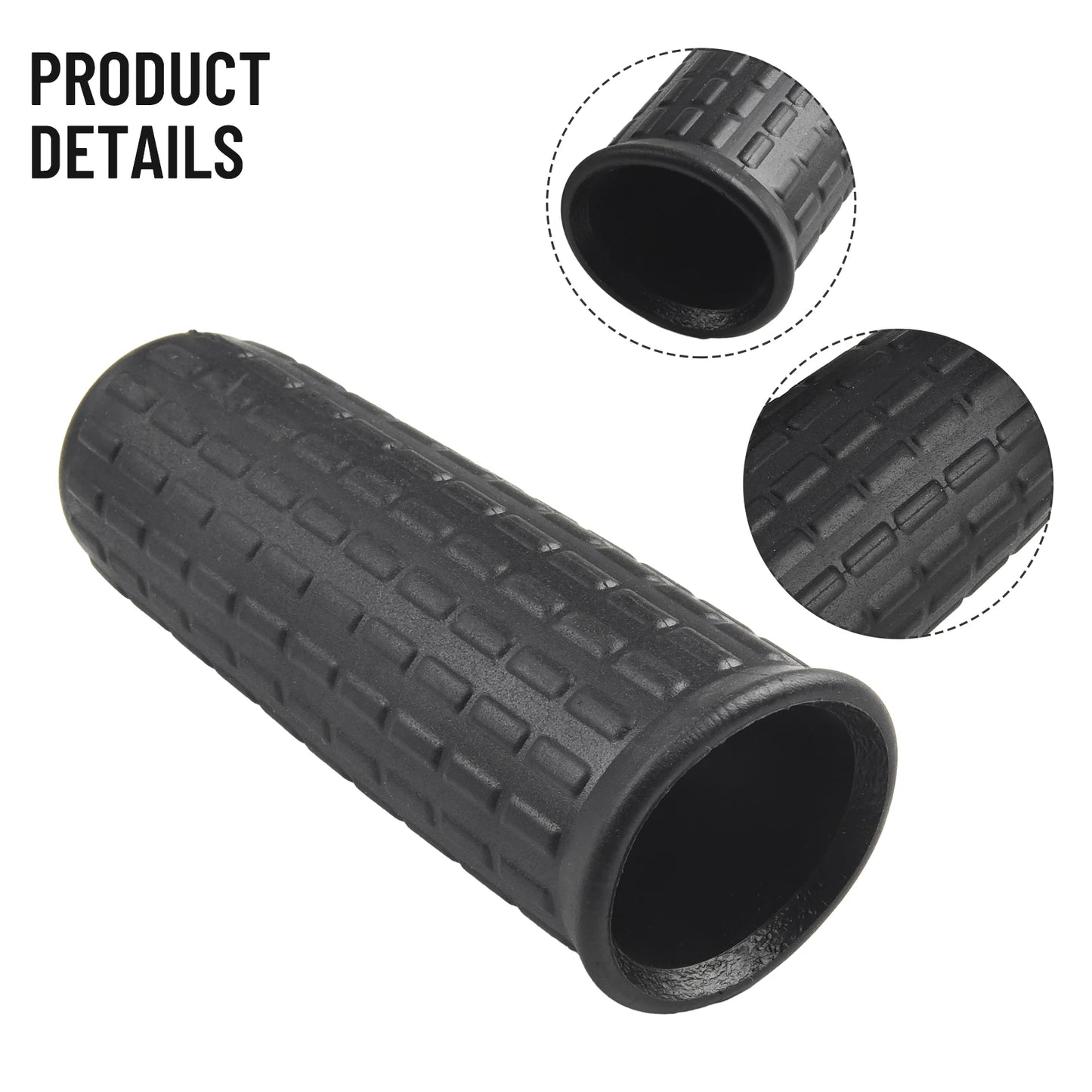 Wheelbarrow Rubber Handles Comfort Durable Grips Handlebar Non Slip Plastic Replacement Universal High Quality