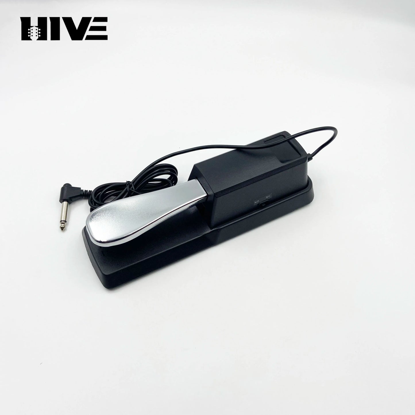 Piano sustain pedal, electric piano foot pedal, synthesizer foot pedal, electronic organ digital synthesizer switch foot pedal