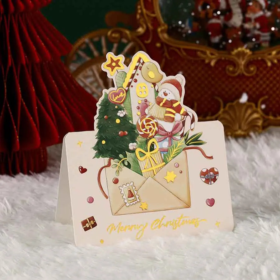 Christmas Card, Set of 30 Holiday Greeting Cards for Business Gifts, Customer Appreciation, and Family Festive Wishesf