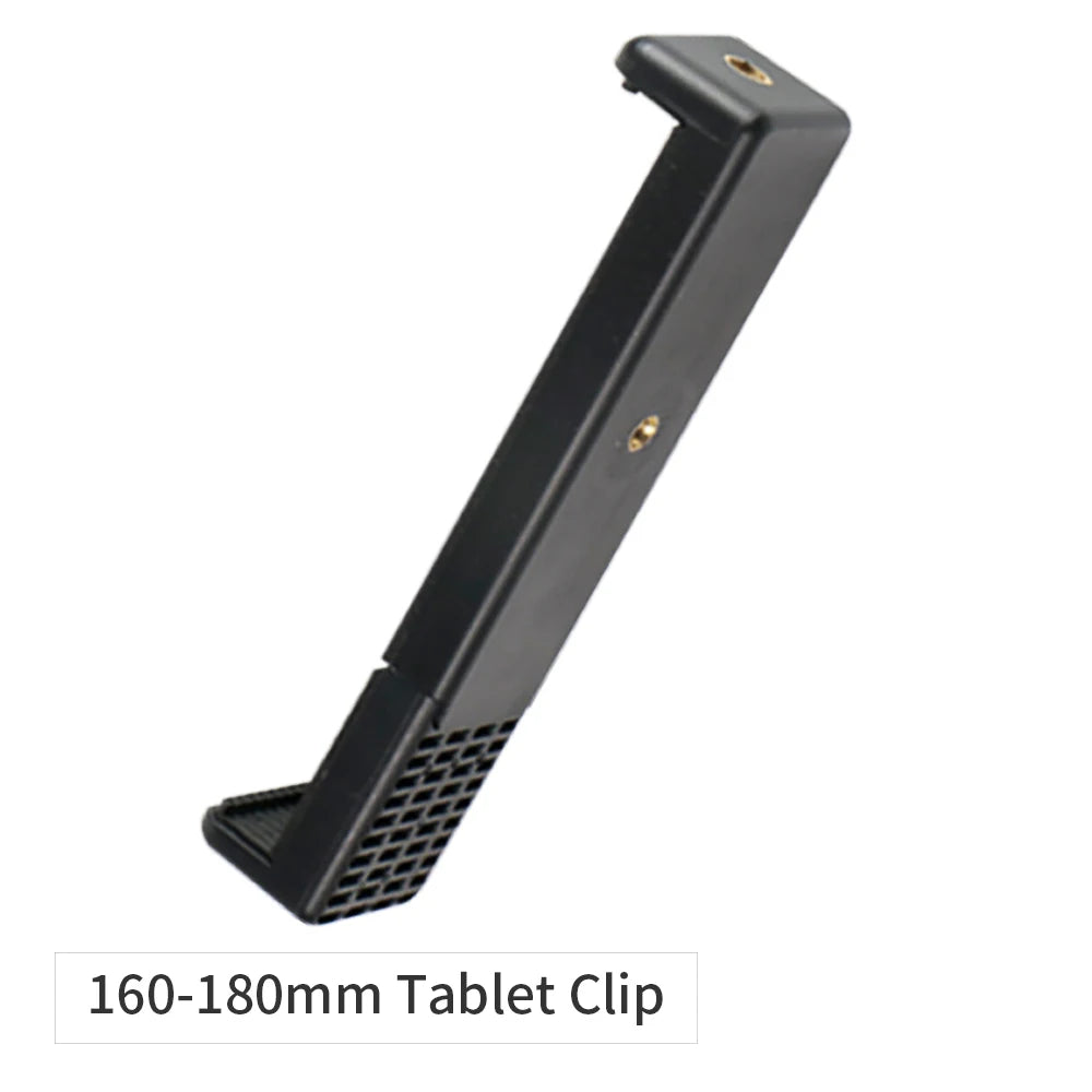 Universal Smartphone Holder Tripod Rotatable Bracket with 1/4inch Screw Adjustable Clip for Phone Cell Selfie Stick Camera Stand