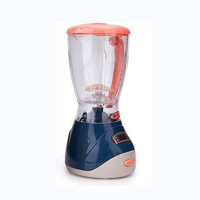 Kitchen Home Appliances Kids Pretend Play Set Toy Household Coffee Maker Mixer Toaster Vacuum Cleaner Playset for Children Gifts