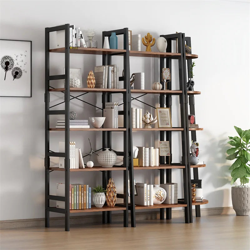 Home Office Furniture Luxury Modern Design Wooden Bookshelf Cabinet Wall Bookcase Supermarket Shelves
