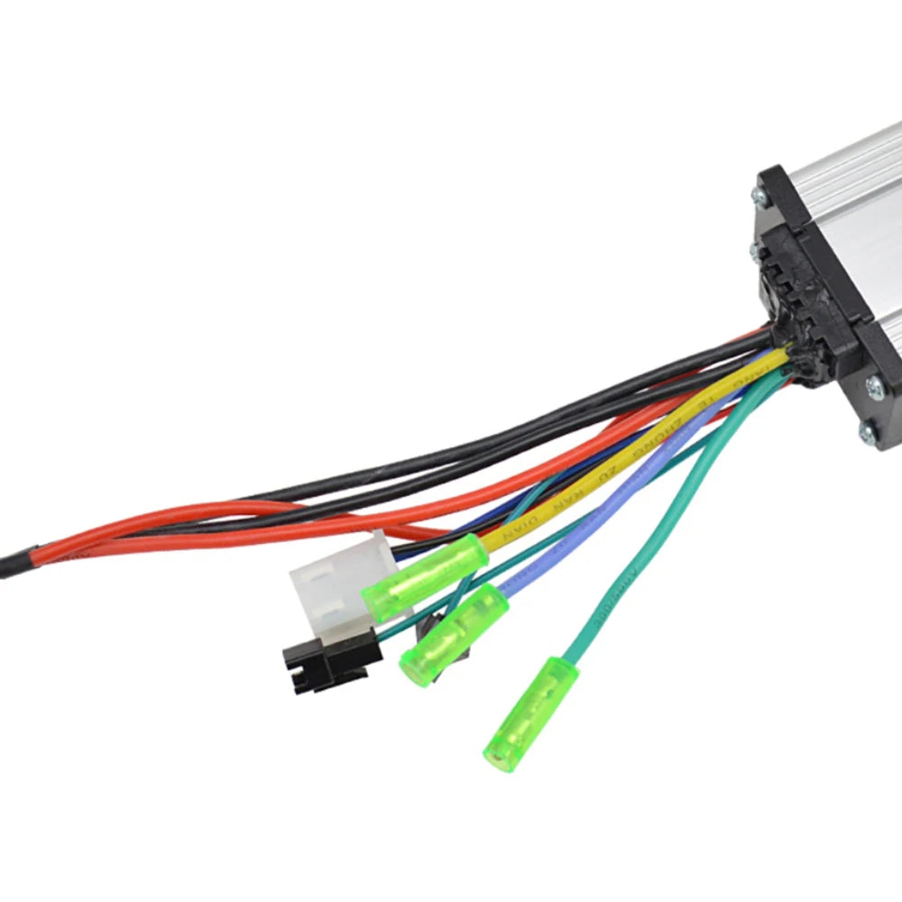 Electric Bike Brushless Motor Controller 24V/36V/48V Dual Drive 250W/350W DC Intelligent Motor Control for E-Bike