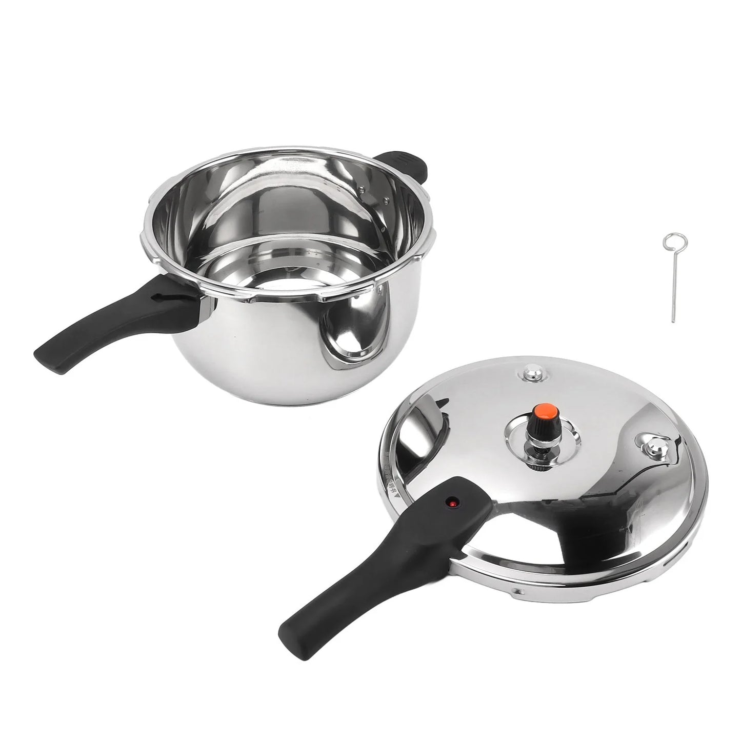 Pressure Cooking Pot Stove Pressure Cooker Multifunctional Stainless Steel Security Handle with Safety Valve for Household