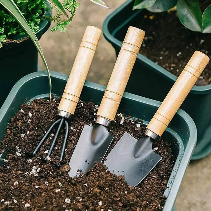 Garden Tool Hand Trowel,Rake,Cultivator,Weeder Tools With Ergonomic Handle,Garden Lawn Farmland Transplant Gardening Bonsai Tool