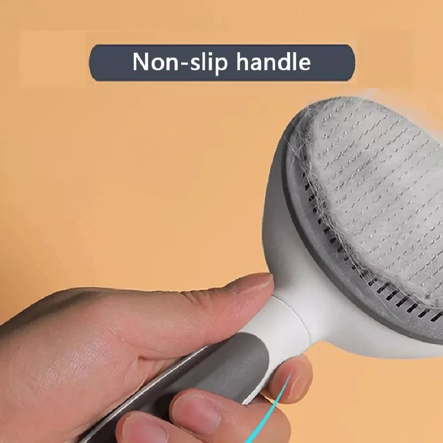 Pet Brush Hair Removes Dog Cat Comb Hair Comb for Cats Dogs Grooming Hair Cleaner Cleaning Beauty Slicker Brush Cat Supplies