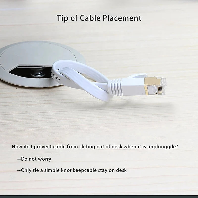 Cat 6 Ethernet Cable LAN Network Cord,Internet, Network Cable - Supports Cat6 Network Standar Gigabit high-speed Network Cable