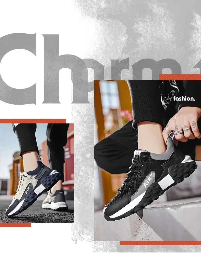 Men Shoes Platform Male Sneakers  Vulcanized Shoes for Men Casual Running Shoes Large Size 45 46 Hot Sapatos Masculinos